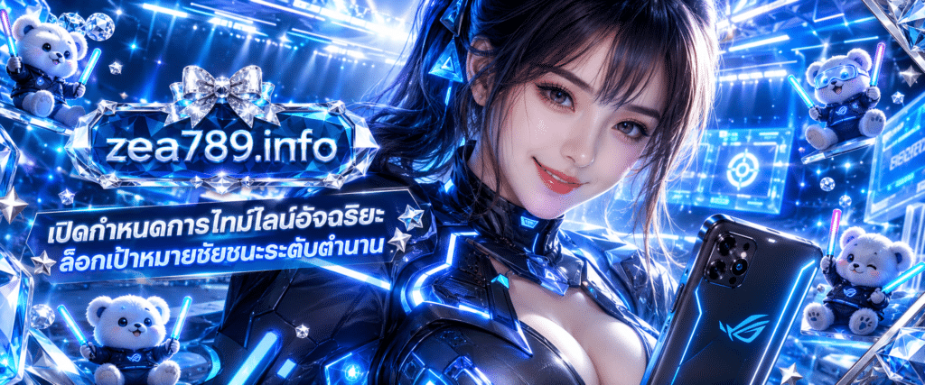 แบนเนอร์ระบบเปิดกำหนดการไทม์ไลน์อัจฉริยะ แนะนำแผนผังโครงข่ายความเร็วสูงและชัยชนะระดับตำนาน กับ ZEA789